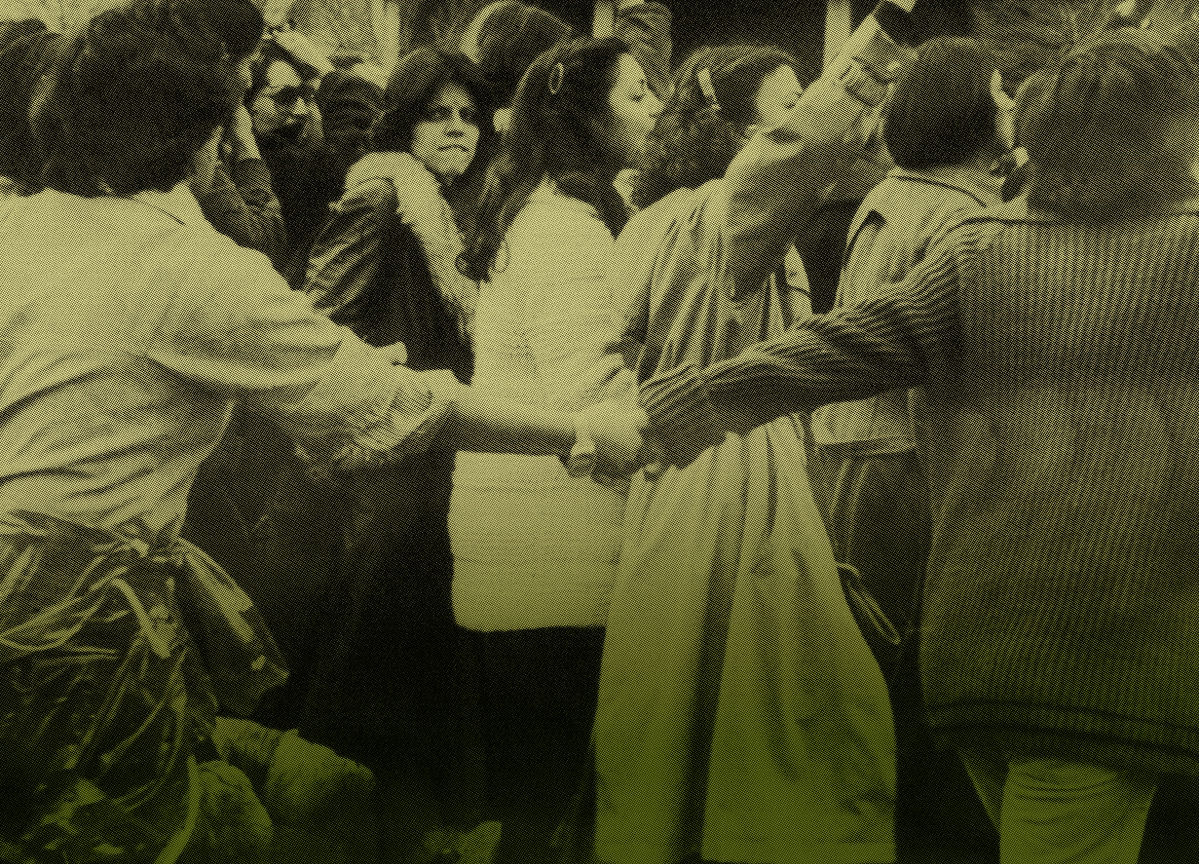 Photograph taken during the Iranian Revolution in 1979