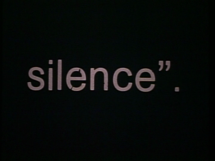So Is This (Michael Snow, 1982)