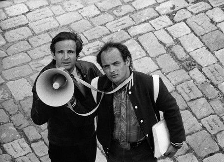 Jean-François Stévenin and François Truffaut